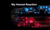 a screenshot of a game with the words my honest reaction arcoeus
