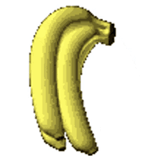 banana food fruit spinning