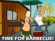 Time For Barbecue GIF - Kingofthehill Bobby Fourthgifs GIFs