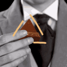 Toblerone Be More Triangle GIF - Toblerone Be More Triangle Chocolate GIFs