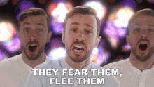 They Fear Them Flee Them Peter Hollens GIF - They Fear Them Flee Them Peter Hollens God Help The Outcasts GIFs