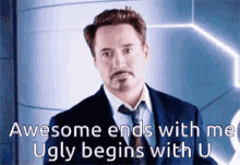 Tony Stark Iron Man GIF - Tony Stark Iron Man Awesome GIFs