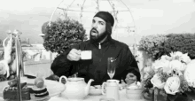 Drake Coffee Drinking GIF - Drake Coffee Drinking Drink GIFs