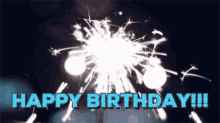 Happy Birthday Sparklers GIF - Happy Birthday Sparklers GIFs