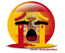 Spain Crying Emoji Spanish Sad Emoji GIF - Spain Crying Emoji Spanish Sad Emoji Evolution Red GIFs