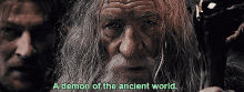 Demon Of An Ancient World Gandalf GIF - Demon Of An Ancient World Gandalf Lotr GIFs