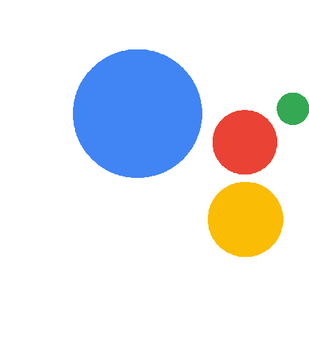 Bounce Google Assistant Sticker