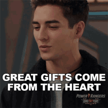 great gifts come from the heart javi garcia power rangers dino fury great gifts are heartfelt give from the heart