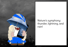 Gnome Thunderstorm GIF