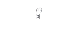 a drawing of a fist with the numbers 726 on it