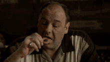 Eating Sopranos GIF - Eating Sopranos Onion Rings GIFs