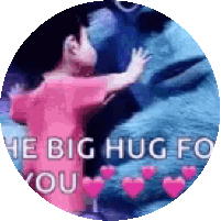 Boo Hug Sticker - Boo Hug Monsters Inc Stickers