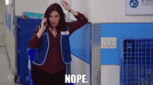 Superstore Amy Sosa GIF - Superstore Amy Sosa Nope GIFs