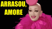 sasha velour rupauls drag race brasil smiling