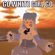 Vtuber Go White Girl Go GIF