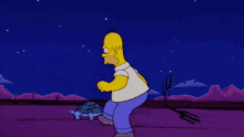 Homer Simpsons GIF - Homer Simpsons Kick GIFs