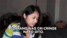 Sobrang Nag Cricringe Nako Dito Di Ko Na Kaya GIF - Sobrang Nag Cricringe Nako Dito Di Ko Na Kaya Sumukot GIFs