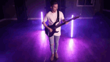 Playing Guitar Cole Rolland GIF - Playing Guitar Cole Rolland Headbanging GIFs