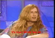Mustaine Wrote 'Em All Megadeth GIF - Mustaine Wrote 'Em All Mustaine Megadeth GIFs