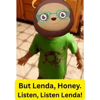 a picture of a child wearing a green shirt with a sloth on it
