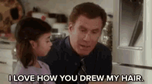 Love My Hair GIF - Daddys Home Will Ferrell Poop GIFs