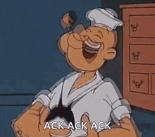 Popeye The Sailor Man Laughing GIF - Popeye The Sailor Man Popeye Laughing GIFs