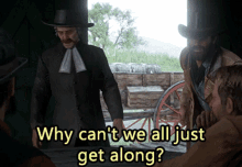 Why Cant We All Just Get Along Reverend Swanson GIF