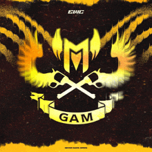a poster that says gam on it