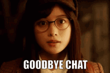 Kanna Hashimoto Goodbye Chat GIF - Kanna Hashimoto Goodbye Chat Detective GIFs