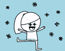 schnee snow snowflakes madebyminka minka