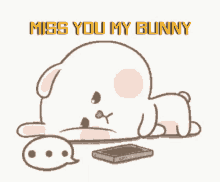 Lonely Bunny GIF - Lonely Bunny Miss GIFs