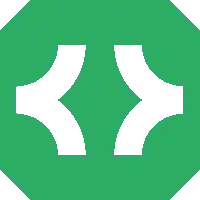 a green square with a white cross in the middle of it