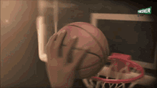 Dunk Basket Zaragoza GIF - Dunk Basket Zaragoza Finisher GIFs