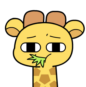 Giraffe Comic Sticker - Giraffe Comic Stickers