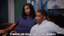 Really Miss The Obamas Sigh GIF - Really Miss The Obamas Sigh Sad GIFs