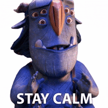 stay clam blinky galadrigal trollhunters tales of arcadia remain calm stay cool