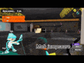 a screenshot of a video game that says mob jumpscare on the bottom