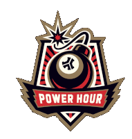 Power Hour Logo Sticker - Power Hour Logo Bomb Stickers