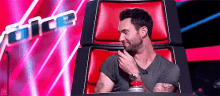 The Voice Adam Levine GIF - The Voice Adam Levine Dirt Off Your Shoulders GIFs