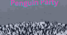 Penguin Penguin Fun GIF - Penguin Penguin Fun Penguin Party GIFs