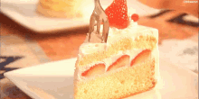 So Soft, Strawberry Cake - Cake GIF - Cake So Soft Soft GIFs