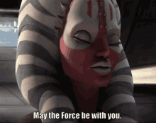 Star Wars The Clone Wars GIF - Star Wars The Clone Wars May The Force Be With You GIFs