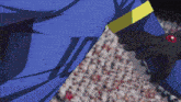 a person in a blue shirt with the number 17 on it