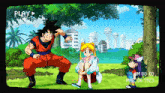 Goku Arale GIF - Goku Arale Usagi GIFs