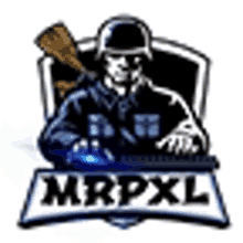 mr pxl logo design blur
