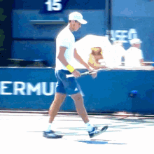 Roberto Cid Subervi Racquet Break GIF - Roberto Cid Subervi Racquet Break Tennis Racket GIFs