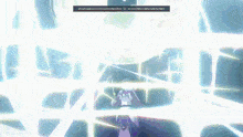a screenshot of a video game shows a character holding a sword and a shield