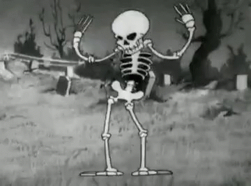 Skeleton Dance GIF - Skeleton Dance Cartoon - Discover & Share GIFs