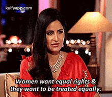 Women Want Equal Rights &They Want To Be Treated Equally..Gif GIF - Women Want Equal Rights &They Want To Be Treated Equally. Reblog Interviews GIFs
