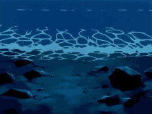 Anime Blue GIF - Anime Blue Ocean GIFs